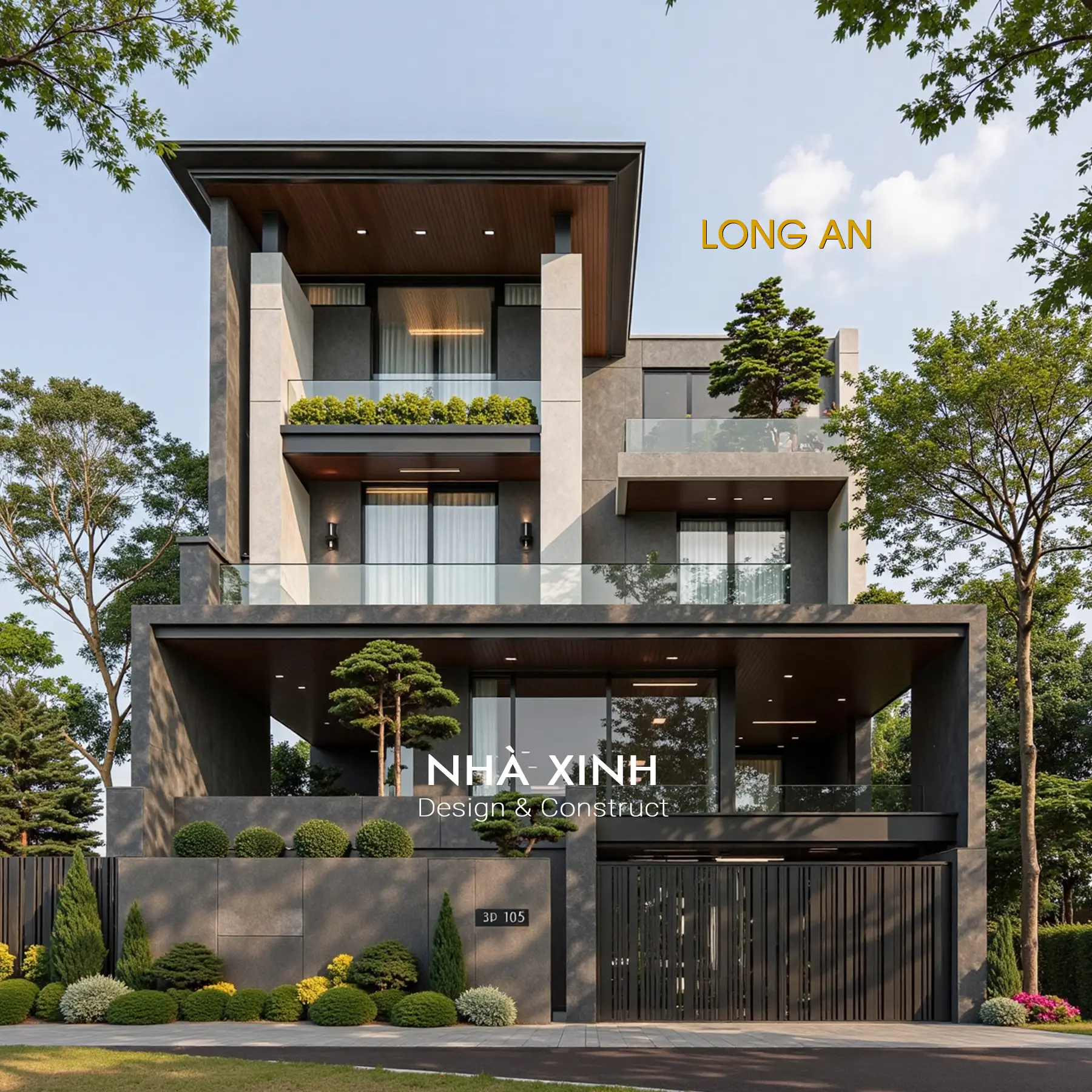 thiết kế biệt thự hiện đại 